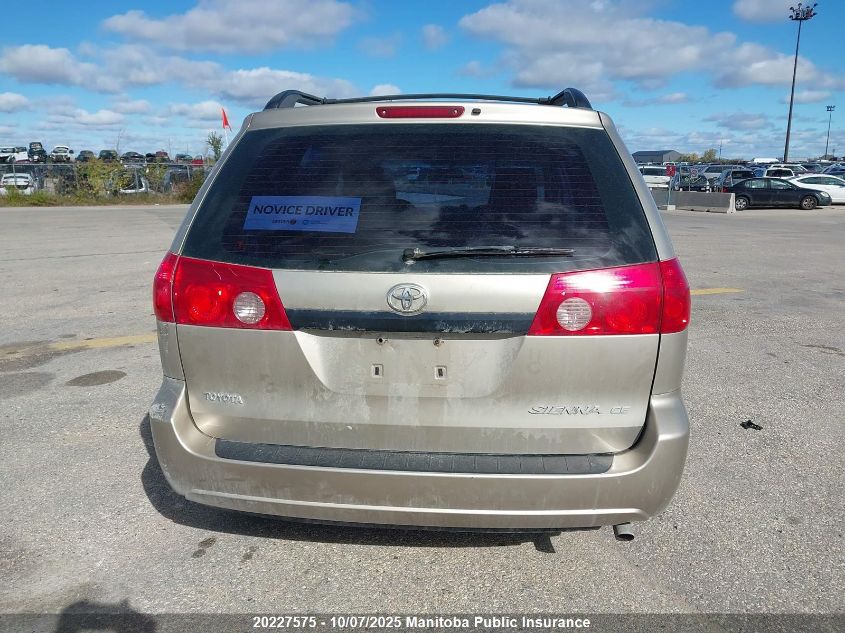 2006 Toyota Sienna Ce V6 VIN: 5TDZA29C56S554699 Lot: 20227575
