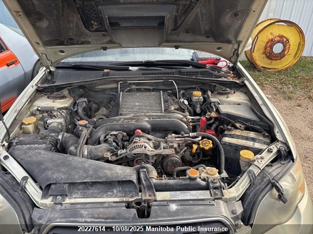 2005 Subaru Outback 2.5Xt VIN: 4S4BP67C254352788 Lot: 20227614