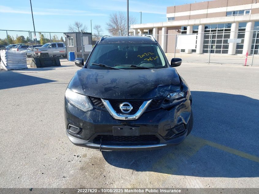 2014 Nissan Rogue S VIN: 5N1AT2MT0EC805509 Lot: 20227620
