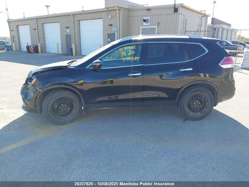 2014 Nissan Rogue S VIN: 5N1AT2MT0EC805509 Lot: 20227620