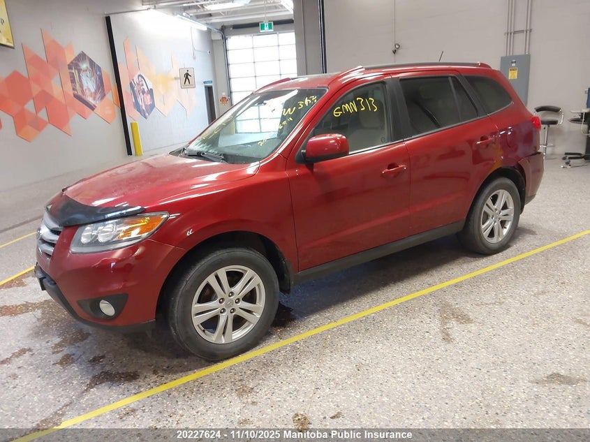 5XYZG3AB7CG135270 2012 HYUNDAI SANTA FE photo no. 2