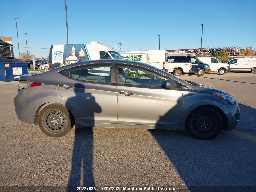 2013 Hyundai Elantra Limited VIN: 5NPDH4AE2DH260288 Lot: 20227635