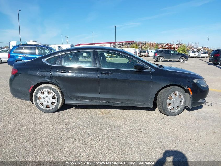 2016 Chrysler 200 Limited VIN: 1C3CCCAB8GN103237 Lot: 20227671
