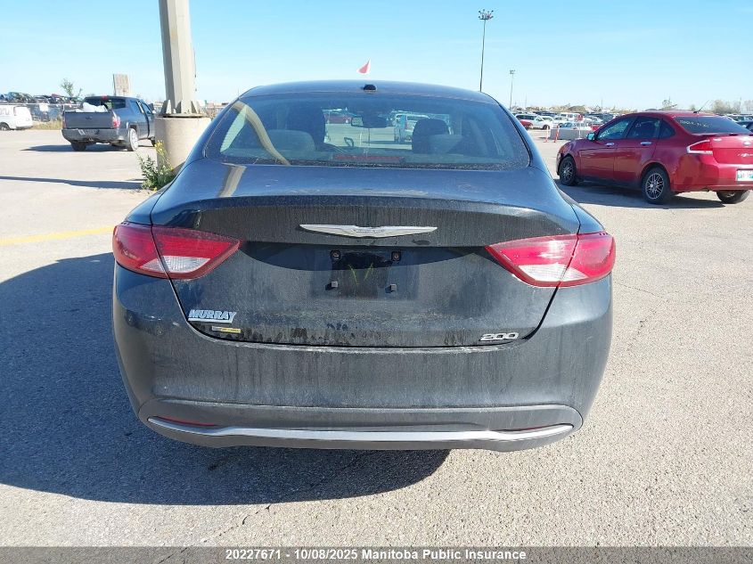 2016 Chrysler 200 Limited VIN: 1C3CCCAB8GN103237 Lot: 20227671