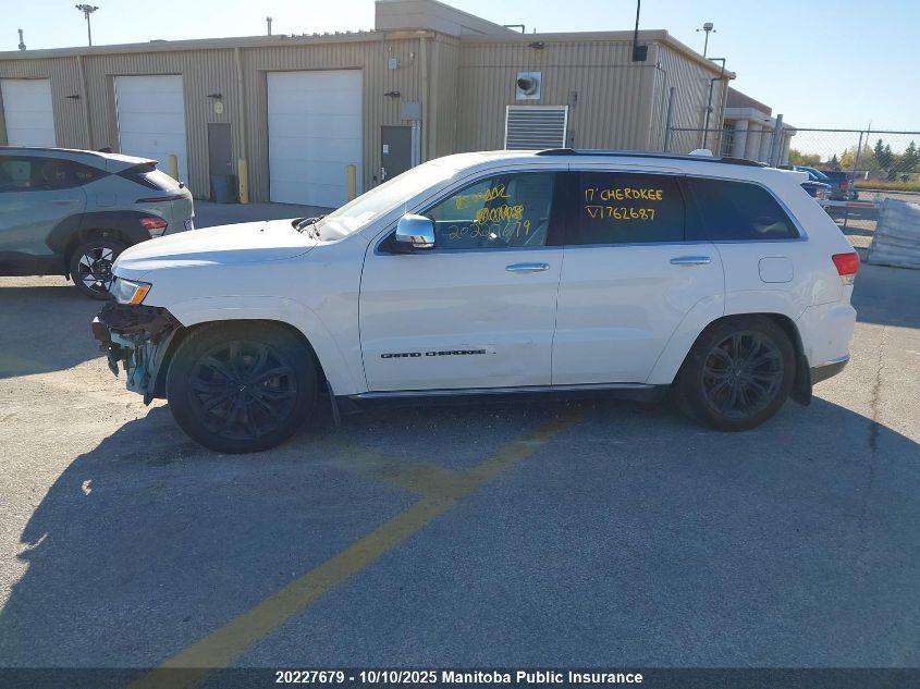 2017 Jeep Grand Cherokee Summit VIN: 1C4RJFJG5HC762687 Lot: 20227679