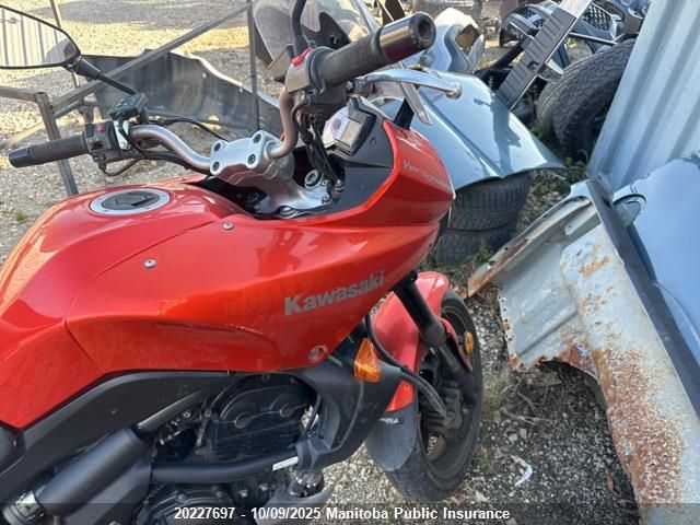 2007 Kawasaki Kle650 Versys VIN: JKALEEA157A005082 Lot: 20227697