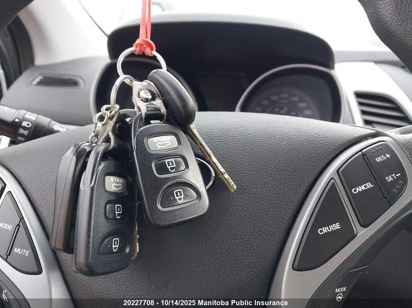 2016 Hyundai Elantra Gl VIN: 5NPDH4AE3GH767334 Lot: 20227708