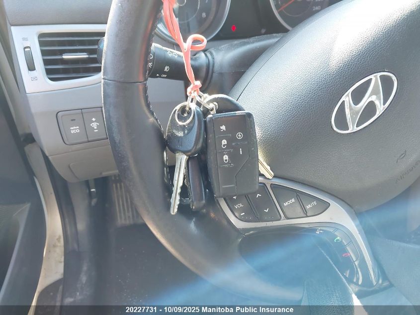 2014 Hyundai Elantra Gl VIN: 5NPDH4AE8EH517360 Lot: 20227731