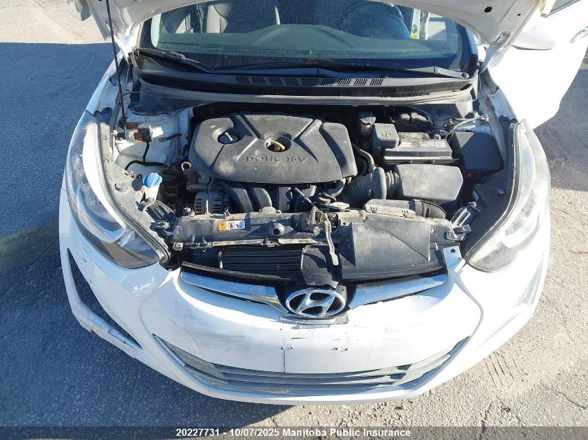 2014 Hyundai Elantra Gl VIN: 5NPDH4AE8EH517360 Lot: 20227731