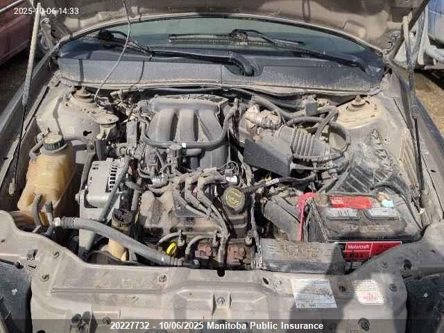 2006 Ford Taurus Se VIN: 1FAFP53UX6A171784 Lot: 20227732