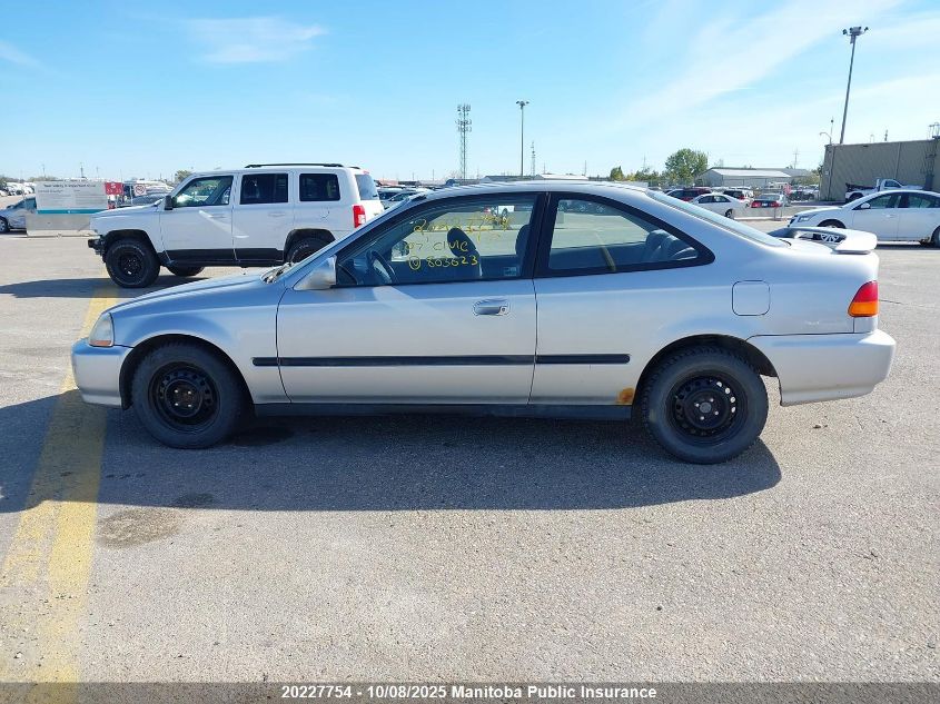 1997 Honda Civic Si Si VIN: 1HGEJ8170VL803623 Lot: 20227754