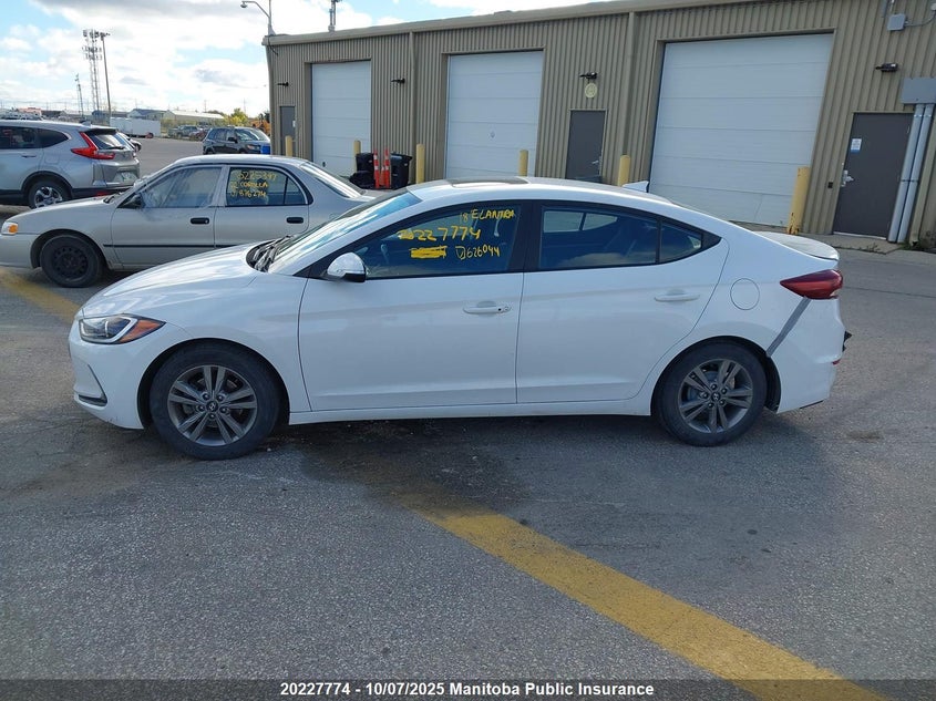 2018 Hyundai Elantra Gl VIN: KMHD84LF4JU626044 Lot: 20227774