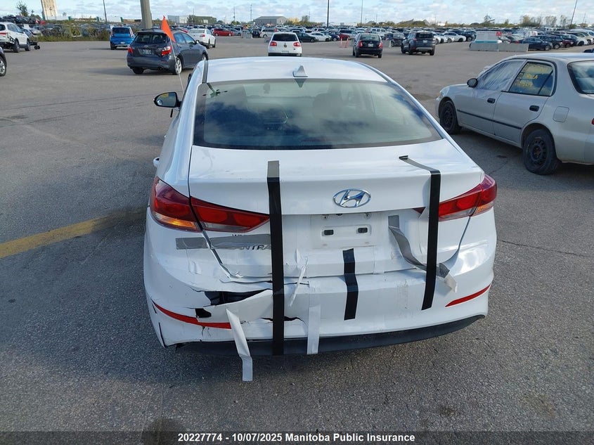 2018 Hyundai Elantra Gl VIN: KMHD84LF4JU626044 Lot: 20227774