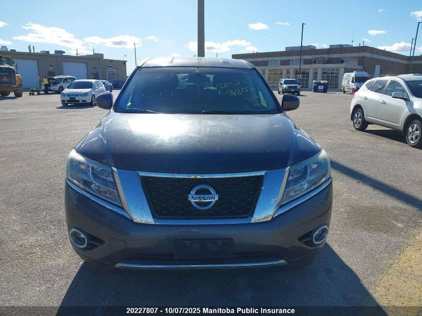 2014 Nissan Pathfinder S VIN: 5N1AR2MM1EC651254 Lot: 20227807