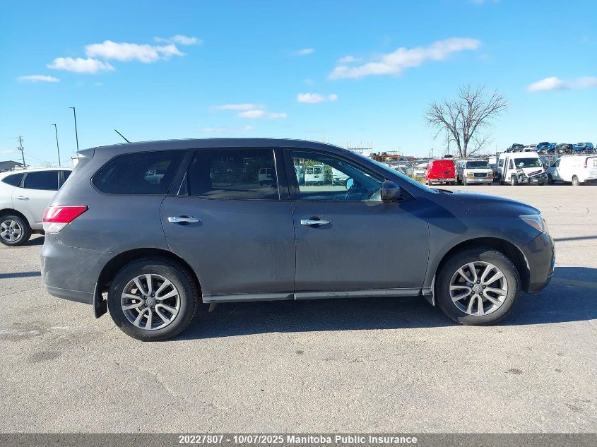 2014 Nissan Pathfinder S VIN: 5N1AR2MM1EC651254 Lot: 20227807