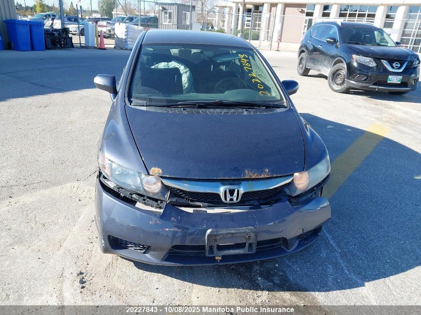 2009 Honda Civic Hybrid VIN: JHMFA36229S800638 Lot: 20227843