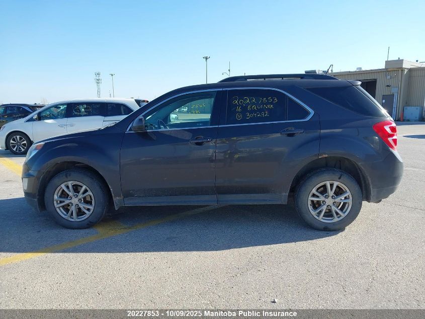 2016 Chevrolet Equinox Lt VIN: 2GNFLFEK2G6304292 Lot: 20227853