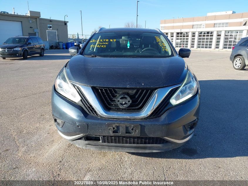2016 Nissan Murano Platinum VIN: 5N1AZ2MH0GN138605 Lot: 20227889