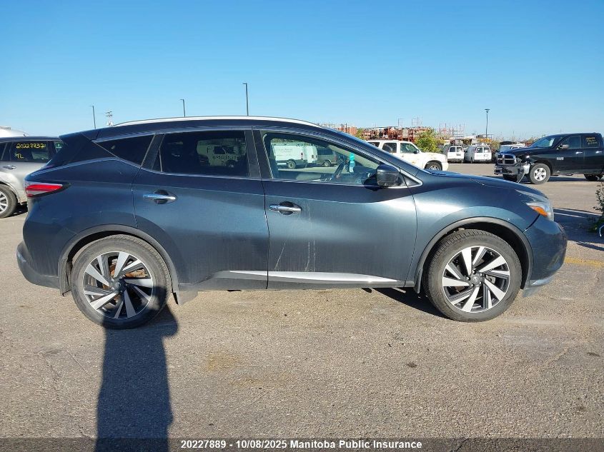 2016 Nissan Murano Platinum VIN: 5N1AZ2MH0GN138605 Lot: 20227889