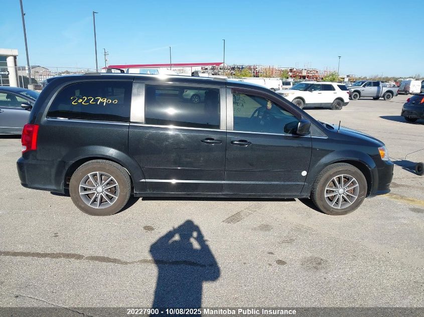 2016 Dodge Grand Caravan Sxt VIN: 2C4RDGBG5GR244595 Lot: 20227900
