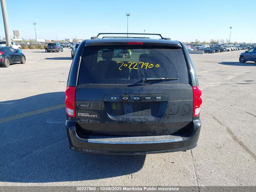 2016 Dodge Grand Caravan Sxt VIN: 2C4RDGBG5GR244595 Lot: 20227900