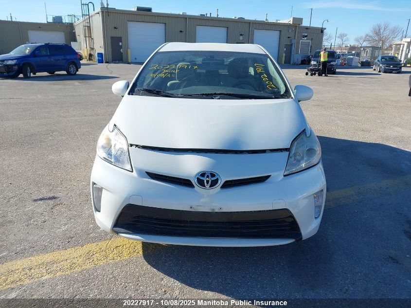 2012 Toyota Prius VIN: JTDKN3DU5C1492726 Lot: 20227917