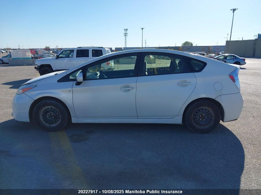 2012 Toyota Prius VIN: JTDKN3DU5C1492726 Lot: 20227917