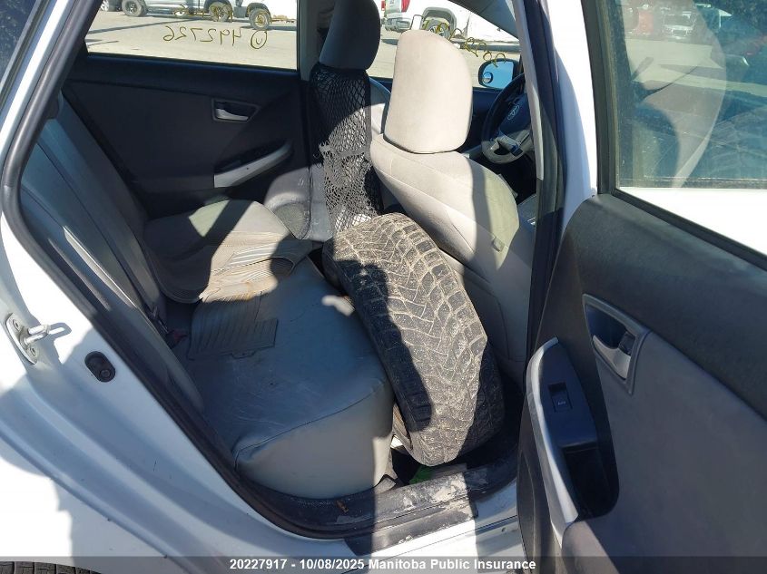 2012 Toyota Prius VIN: JTDKN3DU5C1492726 Lot: 20227917