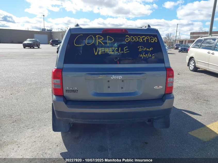 2013 Jeep Patriot VIN: 1C4NJRAB8DD114334 Lot: 20227920