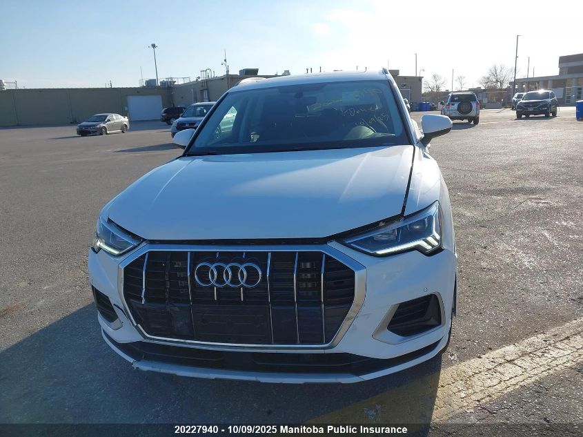 2025 Audi Q3 40 2.0 Tfsi VIN: WA1AUCF36S1079144 Lot: 20227940