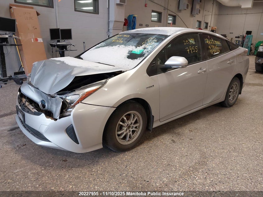 JTDKBRFU2J3591210 2018 TOYOTA PRIUS photo no. 2