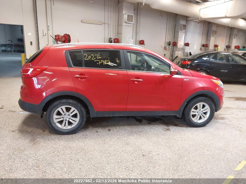 2013 Kia Sportage Lx VIN: KNDPBCA2XD7514686 Lot: 20227982