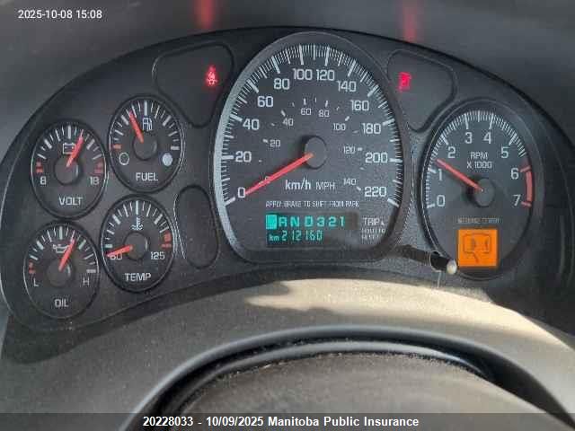 2005 Chevrolet Monte Carlo Lt VIN: 2G1WX12K359392634 Lot: 20228033