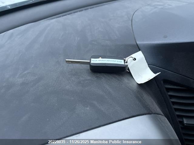 2012 Chevrolet Orlando Lt VIN: KL77P2EM5CK575167 Lot: 20228035