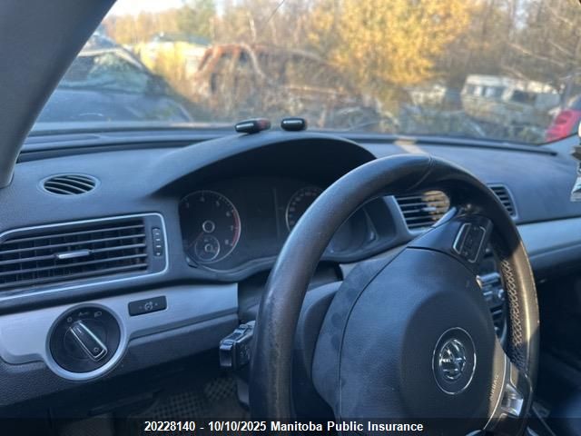 2012 Volkswagen Passat Se VIN: 1VWBH7A33CC007852 Lot: 20228140