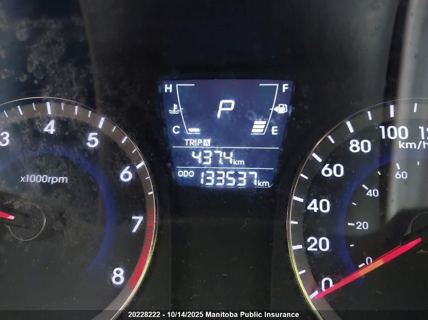 2013 Hyundai Accent Gl VIN: KMHCT5AE1DU076560 Lot: 20228222