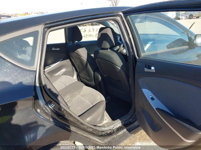 2013 Hyundai Accent Gl VIN: KMHCT5AE1DU076560 Lot: 20228222