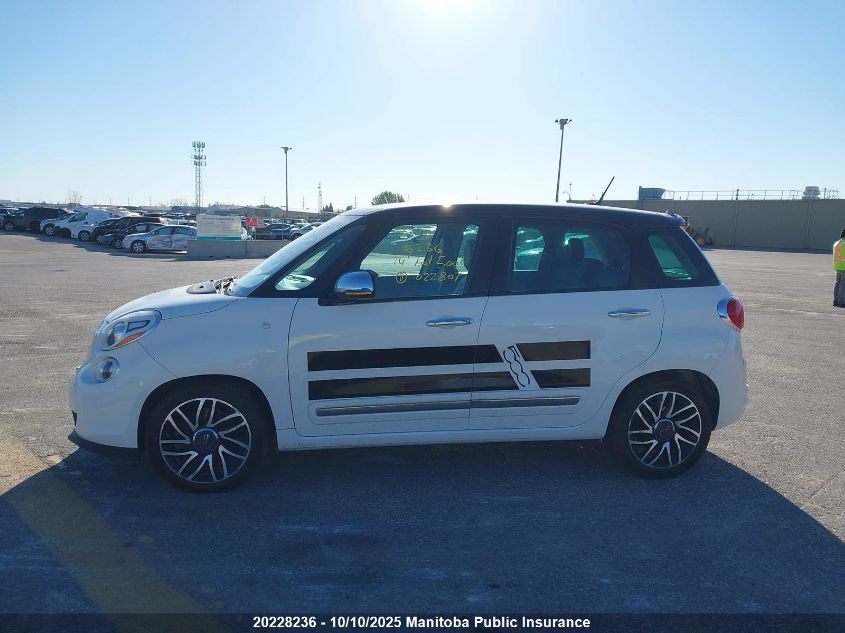 2014 Fiat 500L Lounge VIN: ZFBCFACHXEZ022807 Lot: 20228236