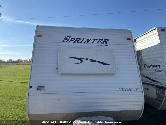 2004 Sprinter Trailer VIN: 4YDT249224A216125 Lot: 20228243