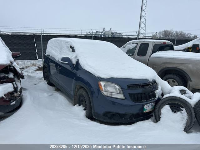 KL77P2EK2EK511847 2014 Chevrolet Orlando Lt auction photo 1