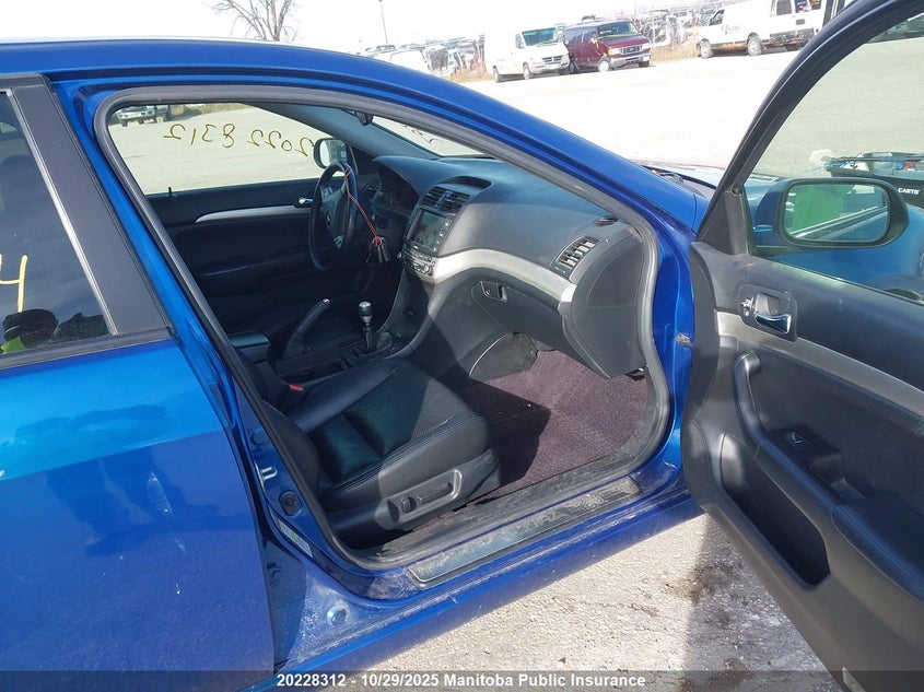 2005 Acura Tsx VIN: JH4CL95835C800304 Lot: 20228312