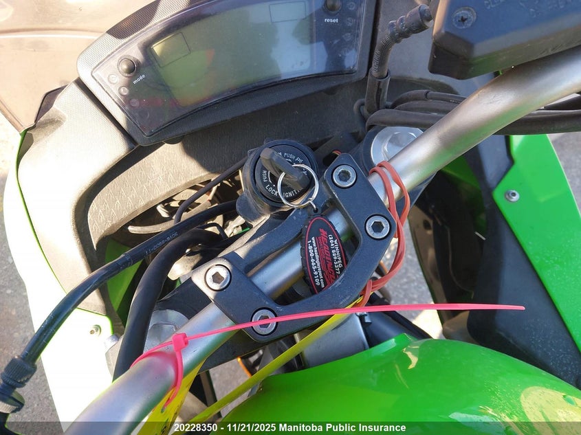 2009 Kawasaki Ex650 Ninja 650R VIN: JKAEXEC119DA26564 Lot: 20228350