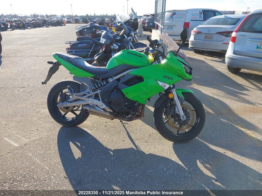 2009 Kawasaki Ex650 Ninja 650R VIN: JKAEXEC119DA26564 Lot: 20228350