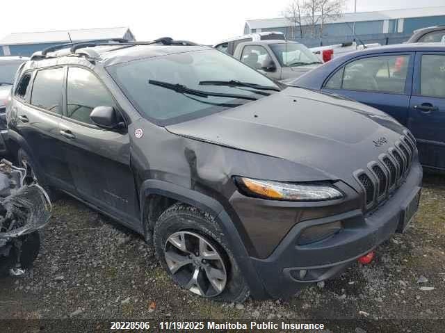 2016 Jeep Cherokee Trailhawk VIN: 1C4PJMBB4GW308460 Lot: 20228506