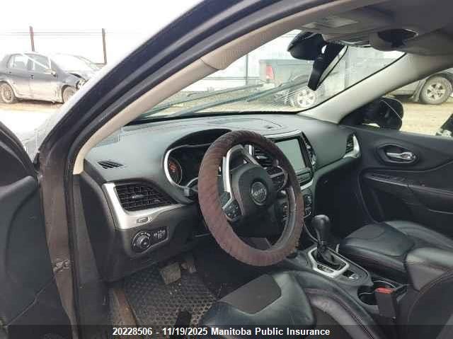 2016 Jeep Cherokee Trailhawk VIN: 1C4PJMBB4GW308460 Lot: 20228506