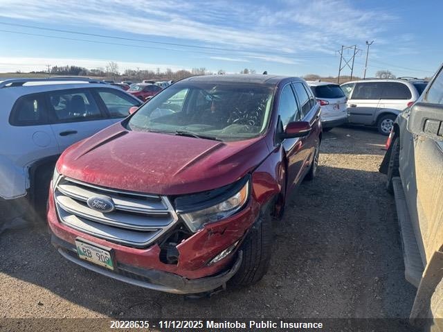 2FMPK4K87GBC22168 2016 FORD EDGE photo no. 2
