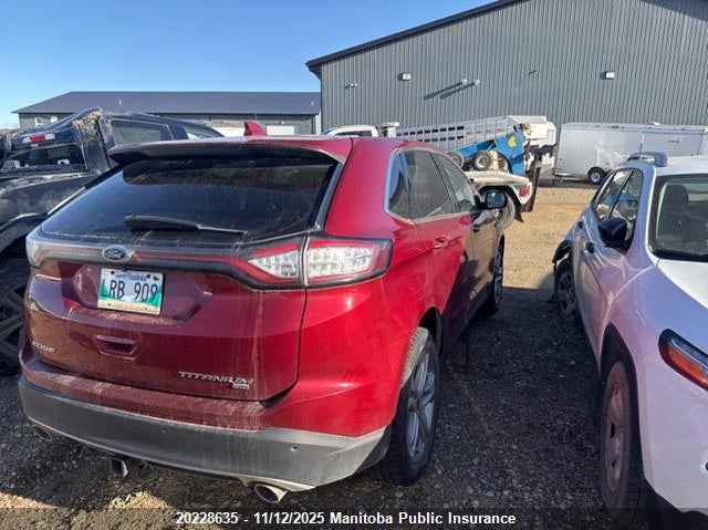 2FMPK4K87GBC22168 2016 FORD EDGE photo no. 4
