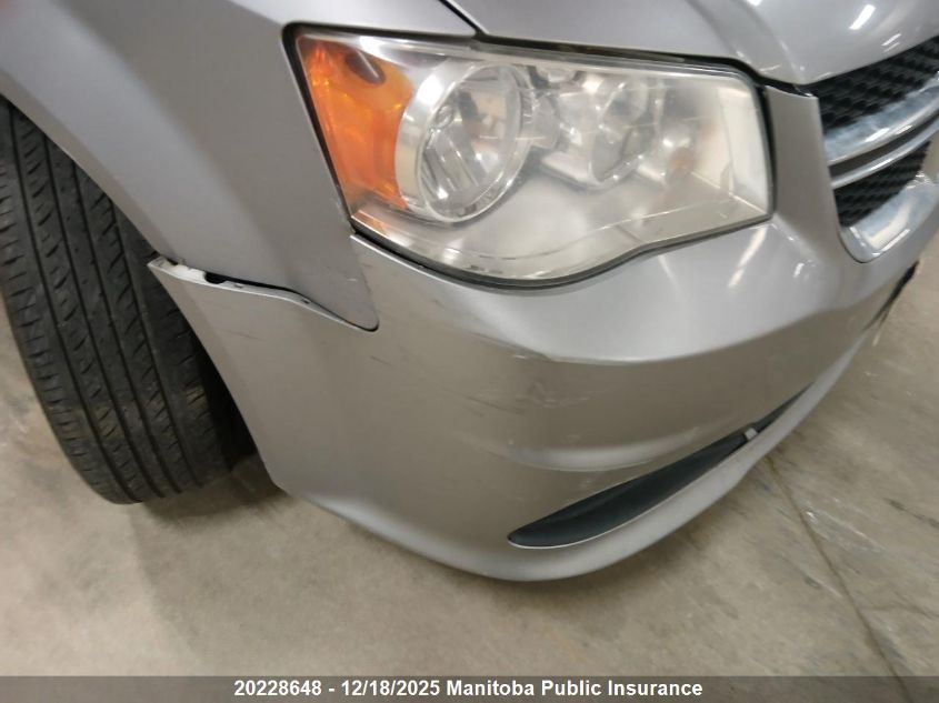 2015 Dodge Grand Caravan Cvp VIN: 2C4RDGBG0FR605603 Lot: 20228648