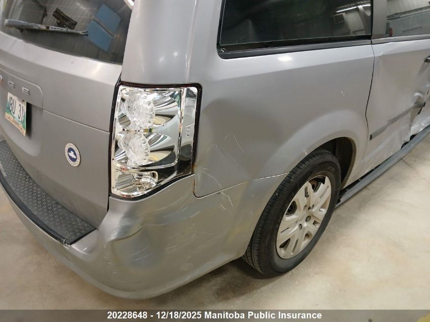 2015 Dodge Grand Caravan Cvp VIN: 2C4RDGBG0FR605603 Lot: 20228648