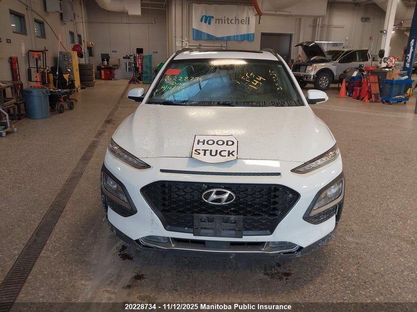 2019 Hyundai Kona Luxury VIN: KM8K6CAAXKU244035 Lot: 20228734